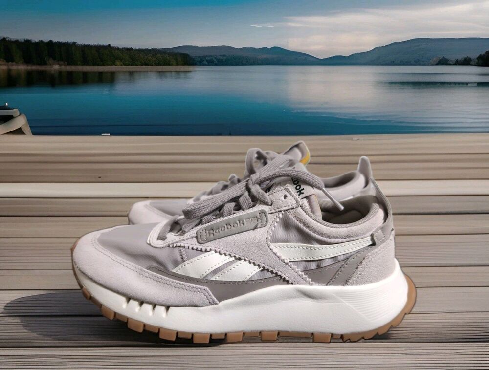 REEBOK MEN'S 6.5 CLASSIC LEATHER LEGACY RUNNING Shoes SANDSTONE 1Y3501 NWOT